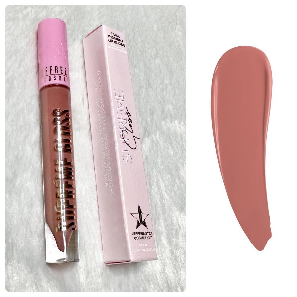 NIB Jeffree Star Supreme Full Pigment Lip Gloss Gemini Full Size 5.10ml